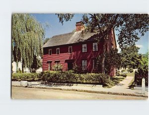 Postcard Buckingham House Mystic Seaport Mystic Connecticut USA