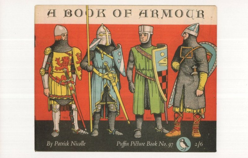 A Book Of Armour Patrick Nicolle 1954 Book Postcard