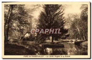 Old Postcard Park Rambouillet The English Garden and the River Advertisement ...