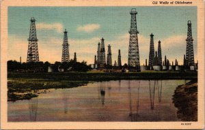 Oil Wells of Oklahoma Postcard PC129