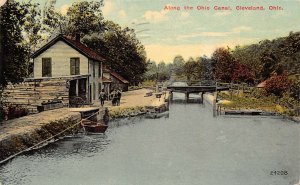 LPS87 CLEVELAND Ohio Postcard Ohio Canal