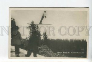 438096 Norway sport ski jumping Sverre Ostby from Holmenkolrendet Old photo