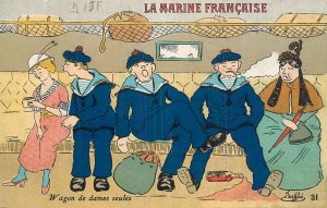 French army military humor comic caricature military french navy train love pipe