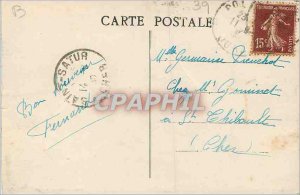 Postcard Old Poligny (Jura) Vue Generale taking the Cross of Dan