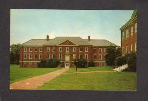 MD Washington College Chestertown Maryland Postcard Science Bldg, Dunning Hall