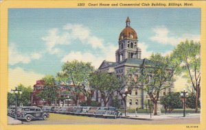 Montana Billings Court House and Commercial Club Building Curteich