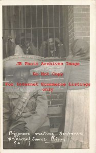 Mexico Border War, RPPC, Juarez Prisoners Awaiting Sentence, Horne Photo No 821