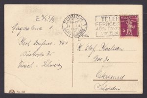 SWITZERLAND, Vintge postcard, Nature, Mountains