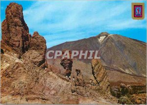 Modern Postcard Santa Cruz de Tenerife Pico del Teide from the Canadas