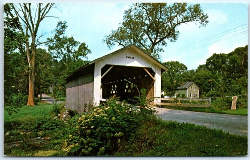 Postcard - Fuller Bridge, Montgomery, Vermont, USA