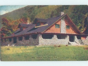 Divided-back INN SCENE Ogden Canyon - Near Salt Lake City Utah UT AE0463