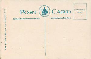 Post Office Canandaigua New York White Border NY