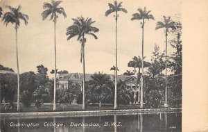 Codrington College Barbados West Indies Unused 