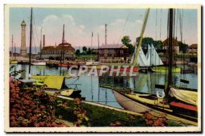 Modern Postcard Ouistreham Lighthouse Charter