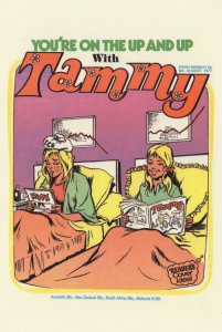 Hospital Ward Get Well Soon Tammy 1970s Girls Comic Book Postcard