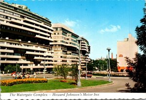 Washington D C The Watergate Complex Water Gate Office Building and Howard Jo...