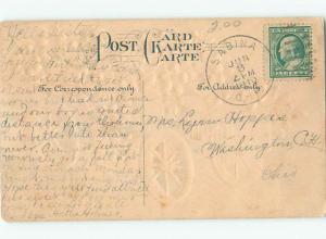 Pre-Linen CUPID DRIVES FLOWER CAR AC2088