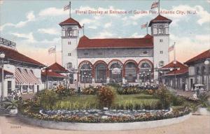 New Jersey Atlantic City Florida Display At Entrance Of Garden Pier