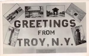 C13/ Troy New York NY Real Photo RPPC Postcard c40s Covered Bridges Shepardson