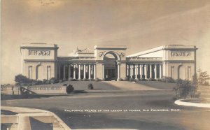 San Francisco California 1930s RPPC Real Photo Postcard Palace Legion Of Honor