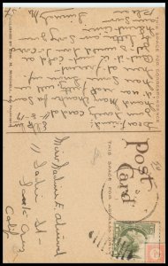 Moonlight Lake Scene (L/L Slight Crease)