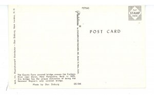 NH - Dover. County Farm Covered Bridge