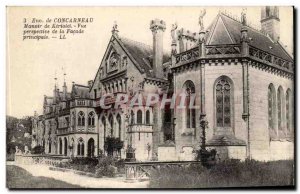 Concarneau - Manor Keriolet - View Perspective of Facade Old Postcard