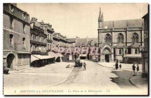 Old Postcard The Dover Delivrande The Square Delivrande