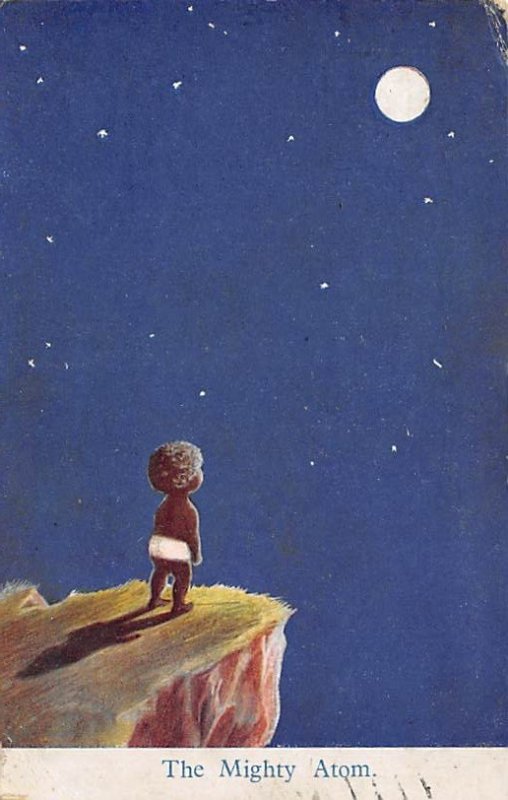 The Mighty Atom Child Looking up at the Moon Blacks 1922 