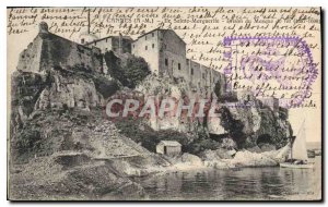 Postcard Old Cannes M Ile Sainte Marguerite prison Iron Mask 1687 1698