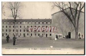 Agen - Lacuée Barracks - Old Postcard