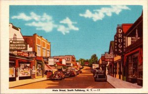 New York Fallsburg Main Street