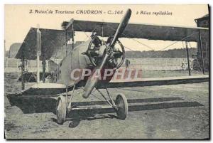 CPA Aviation Avion Avion de tourisme Caudron C 168 a ailes repliables 