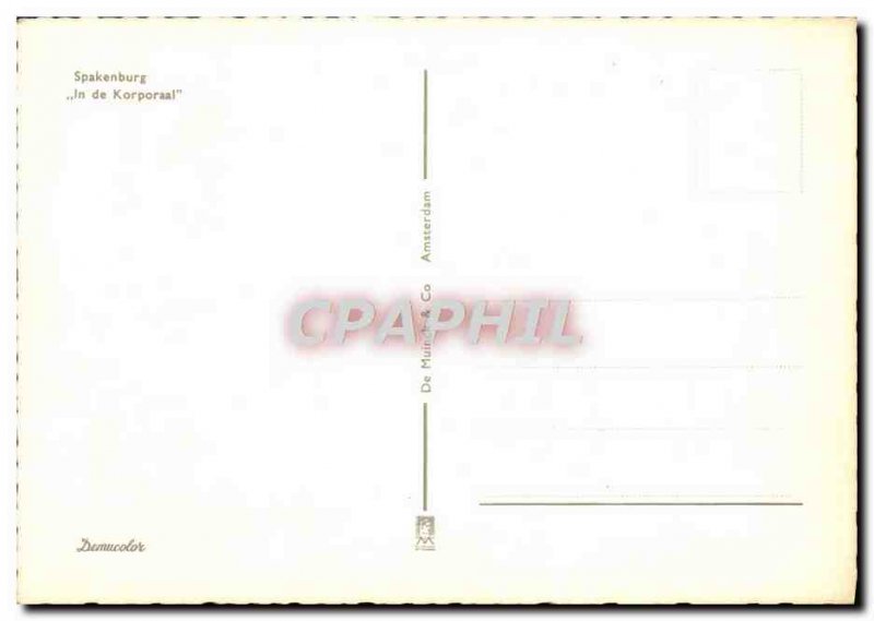 Postcard Modern Spakenburg In de Korporaal