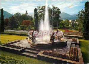 Postcard Modern Lago Maggiore Verbania Villa Taranto Giardini