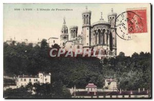 Postcard Old Lyon Apse Fourvi?res