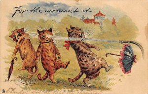 Raphael Tuck & Sons Serie Artist Louis Wain postal used unknown 