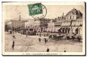 Postcard Old Nice Place Massena Municipal Casino