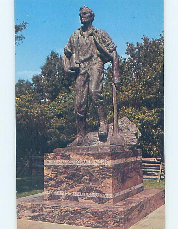 Pre-1980 MONUMENT New Salem At Petersburg - Near Springfield Illinois IL F1971