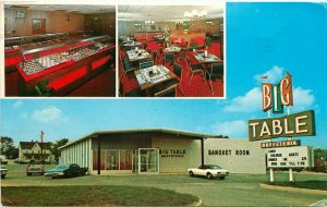 Multi-view Postcard The Big Table Buffet Pulaski Hwy Baltimore MD