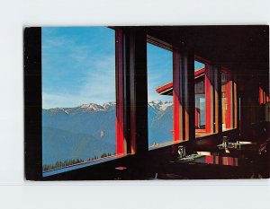 Postcard Windows Of Hurricane Ridge Lodge, Olympic National Park, Washington