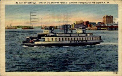 Modern Ferrie - Norfolk, Virginia