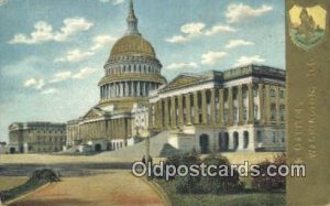 Washington DC State Capital USA 1912 postal used unknown