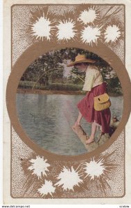Woman Fishing , 00-10s