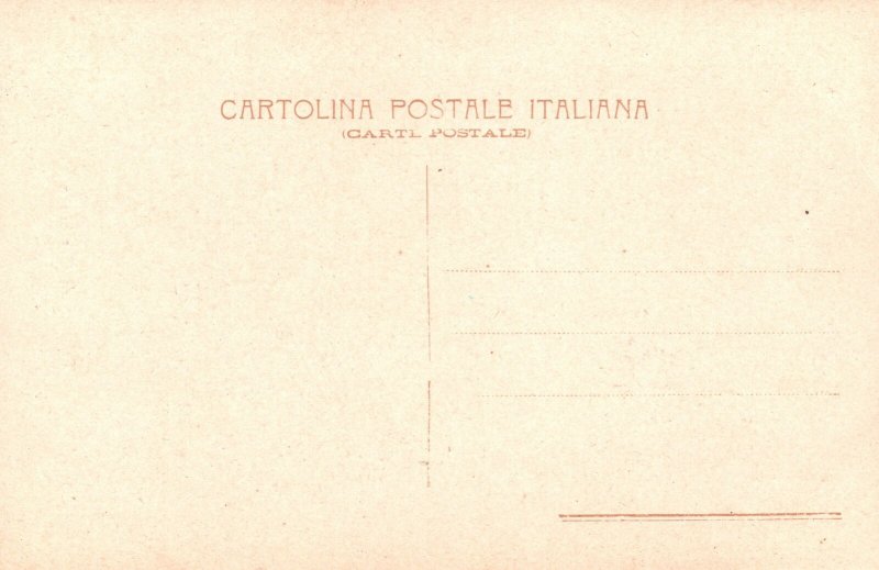 Vintage Postcard 1910's Tempio Di Castore E Polluce Roma Ancient Roman Temples