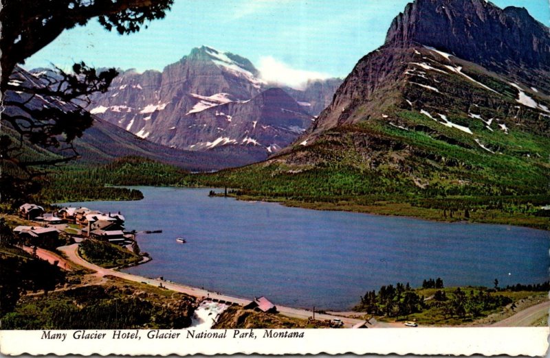 Montana Glacier National Park Many Glacier Hotel 1978