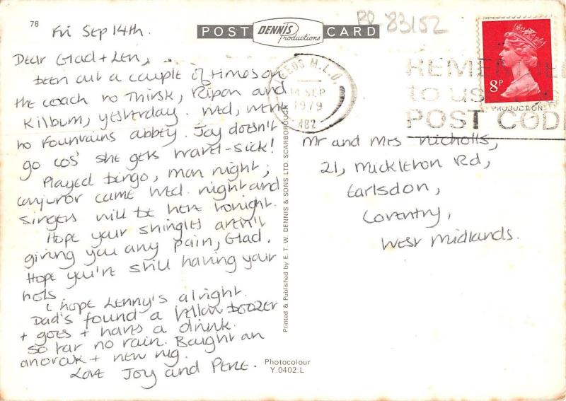 BR83152 yorkshire dales map cartes geographiques   uk