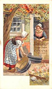 Bensdorp's Royal Dutch Cocoa Advertising Private Mailing Card (1898 - 1901) U...