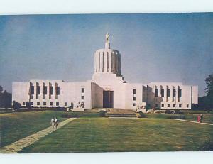 Unused Pre-1980 CAPITAL BUILDING Salem Oregon OR G0058