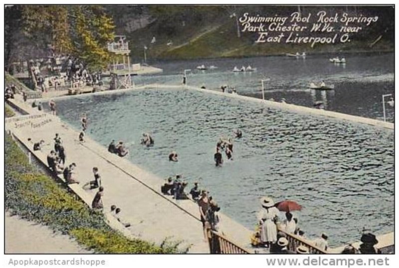 Ohio Swimming Pool Rock Springs Park Chester